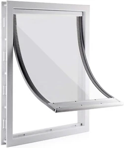 XXL Size 64X44CM Pet Doors Flaps Frame for Large Cat Dog+Security Locking Panel - Picture 1 of 46
