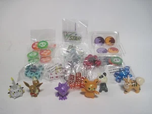 Pokémon Master Trainer Game Pog Pieces,  Figures, Dice, Other Some New - Picture 1 of 9