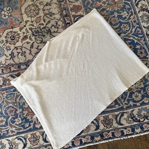 Lilly Pulitzer Cream With Sparkle Linen Poncho Shawl One Size - Picture 1 of 5