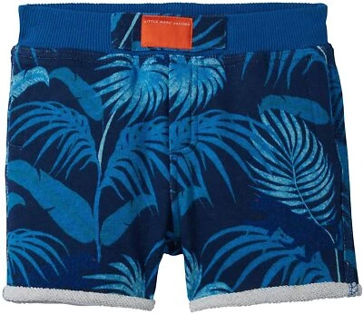 Pantalones Cortos de Vellón Little Marc Jacobs Azul Estampado de Palma Bebé Niño Talla 6M L56919 Foto 1 de 2