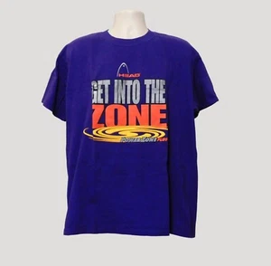 Camiseta Head Get Into The Zone XL púrpura Power Zone Plus ultra algodón - Imagen 1 de 5