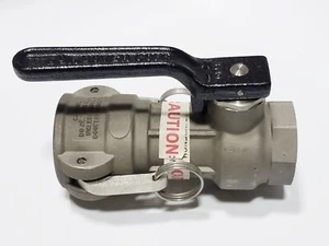 OPW 1776-DL-SS15 1 1/2 KAMVALOK Coupler Stainless Steel Dry Disconnect Mfd 1990s - Picture 1 of 15