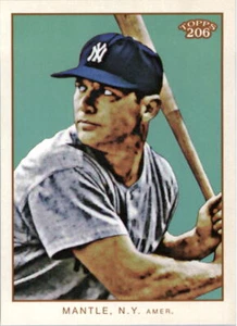 Topps 206 2009 listas de verificación #1 Mickey Mantle - casi nuevo-como nuevo - Imagen 1 de 2