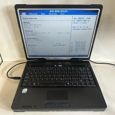 EarthWalk LAP14SI2 14” Laptop Intel Core 2 2GHz 1GB RAM NO HDD - Image 1 of 4