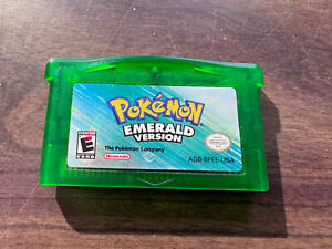 Pokemon Emerald Version (Nintendo GameBoy Advance, GBA) -- Authentic --