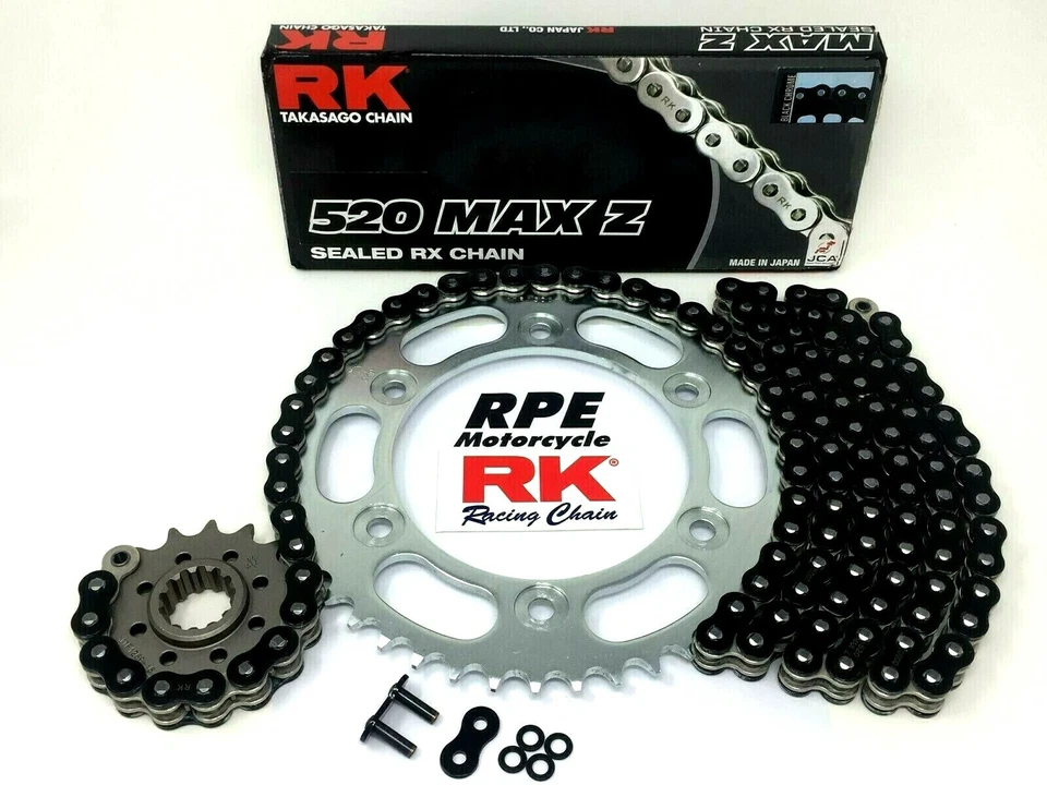 Honda CBR1000rr 2006-07 RK MAX Z 520 RX-Ring PREMIUM Cadena y piñones JT Kit  Foto 1 de 4