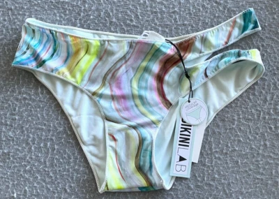 Traje de baño The Bikini Lab para mujer pequeño hipster parte inferior de bikini con recorte Foto 1 de 4