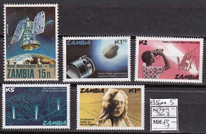 Space AE12 Zambia 1986 nuovo di zecca 5v - Foto 1 di 1