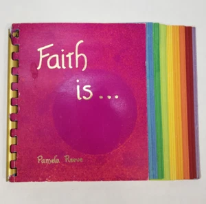 Faith Is By Pamela Reeve Vintage 1984 Multnomah Press Christian Spiral Booklet - Picture 1 of 13