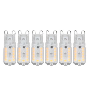 6pcs G9 Bulb 5W 22LED Dimmable Light Bulb For Ceiling Wall Light Table Light SL - Picture 1 of 30