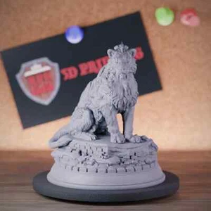 Riesiger Sabertooth Tiger Miniatur Monster Beast Dungeons and Dragons Mini DnD 5e - Bild 1 von 8