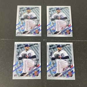 Bryan Garcia ROOKIE 4 Card Lot 2021 Topps Chrome Update #USC71 RC Detroit Tigers - Bild 1 von 9