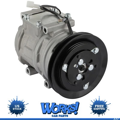 AC Compressor For Kia Sportage 1996-2001 Toyota 4Runner 1995 Pickup 1990-1994 Foto 1 de 4