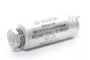 Vintage MP PIO Capacitor by Bosch KO/MP20/0.1 for Klangfilm, 2 µF / 500/750 V- - Picture 1 of 6