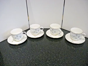 Sadler Wellington Pattern 4x Cups and saucers - Picture 1 of 3