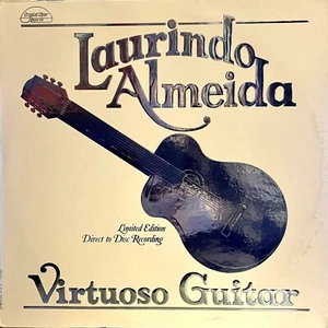 Virtuoso Guitar (Vinyl, 1977) Laurindo Almeida (Direct to Disc) White Vinyl - Picture 1 of 2