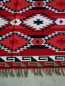 Accent Throw Afghan OACCENT-3C Southwest Southwestern disegno geometrico 4' X 5' B - Foto 1 di 3