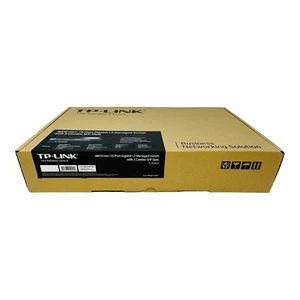 TP-LINK TL-SG3216 (UN) VER. 2.0 JetStream 16-PORT GIGABIT L2 MANAGED SWITCH NOS - Picture 1 of 11