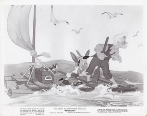 PINOCCHIO - WALT DISNEY -1940 / R1953 - 20,5 x 25,5 cm - Picture 1 of 1
