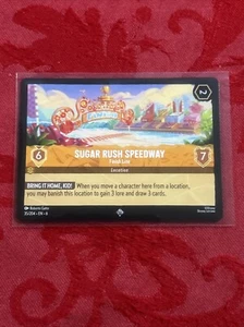 Lorcana Azurite Sea - Sugar Rush Speedway - Finish Line - 35/204 - Super Rare - Picture 1 of 6