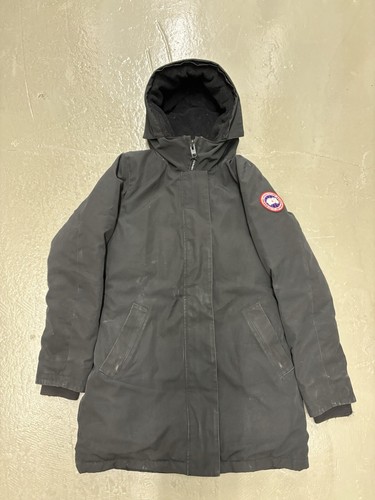 Parka Victoria imbottito piumino nero donna CANADA GOOSE originale taglia small