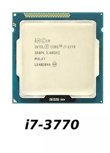 Intel 3rd Gen Core i7-3770 SR0PK 3.40GHz (Turbo 3.90GHz) 4-Core 8M LGA-1155 CPU - Picture 1 of 4