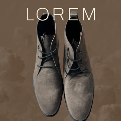 **Nuevo sin caja Botas Chelsea de Gamuza Gris para Hombre ASOS Talla 9 Foto 1 de 4