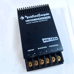 Vintage Rockford Fosgate 2-way Crossover Active Tweeter Protection PCH-142x PART - Picture 1 of 10