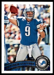 2011 Topps Matthew Stafford Detroit Lions #86 - Imagen 1 de 2