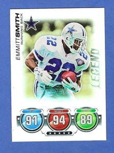 2010 TOPPS ATTAX LEGEND EMMITT SMITH INSERT FOOTBALL CARD (NM-MT) - Picture 1 of 2