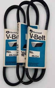 Rockwell 49-124 Keilriemen Original OEM Matched 3 Stück Set für Unisaw - Bild 1 von 5