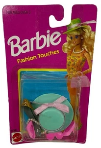 Vintage Barbie Fashion Touches Accessories #65305 Hat Shoes Purse Belt Necklace - Picture 1 of 8