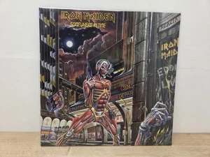 IRON MAIDEN - SOMEWHERE IN TIME VINYL LP EMC 3512 UK 1ST DMM PRESS VG+/NM - Picture 1 of 15