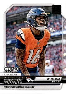 2025 Donruss #INS-TFN Troy Franklin Best of Instant Denver Broncos - Foto 1 di 2