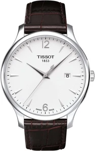 TISSOT T Classic Tradition Silver Dial Men's Watch T063.610.16.037.00 - Imagen 1 de 3