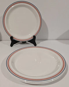 Royal Doulton Designs a la carte Dusty Rose Line Set of 3 Lunch Salad Plate 8.5" - Bild 1 von 10