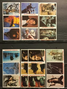 1980 Burger King Empire Strikes Back 7 Panels of 3 - 6 Different VG-EX Sk238A - Picture 1 of 4