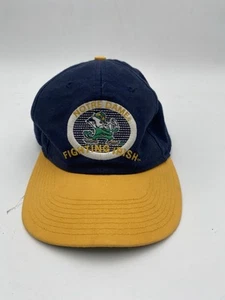 University Of Notre Dame Hat Cap Fighting Irish Officially Licensed Vintage - Picture 1 of 7