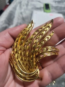 Lovely Gold Tone (Monet) Brooch / Broach. J53phod* - Picture 1 of 2