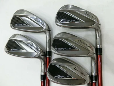 TaylorMade Stealth Ladies Iron Set 7-9,Pw,Sw 5pc Flex Senior TENSEI RED TM40 - Image 1 of 4