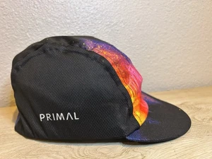 PRIMAL Cycling Hat Road Bike Cap MTB Bike Tour 2019 Cool Graphics EUC - Picture 1 of 8