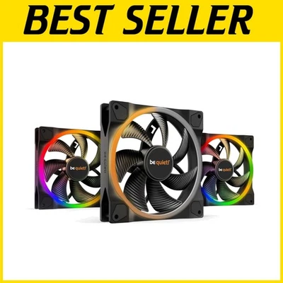 Light Wings 140mm ARGB Fans Set - Low Noise, Long-Lasting Cooling Solution - Image 1 of 4