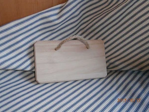 Plain Wooden Door Hanger for decoupage or paint - Picture 1 of 2