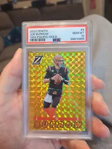 2023 ZENITH GOLD JOE BURROW 4/10........PSA 10 GEM MINT - Picture 1 of 2
