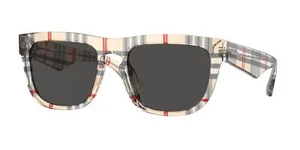 BURBERRY BE4431U 412287 Vintage Check Dark Grey 56 mm Men's Sunglasses - Picture 1 of 1