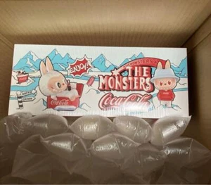 POP MART THE MONSTERS Labubu Coca-Cola Serie Plüsch Versiegelt Blindbox 10 Bilder JPN - Bild 1 von 6