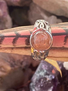 Oregon Sunstone Ring - Picture 1 of 4