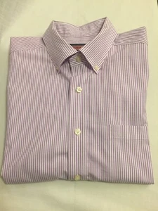 Camicia elegante uomo Vineyard Vines Murray 100% cotone lunga slv a righe taglia L - Foto 1 di 8