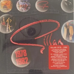 Gillan 1978-1982 - New /Sealed 7x CD Box Set With Signed Insert - Picture 1 of 3