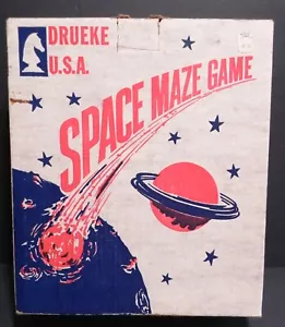 Space Maze Game by Drueke USA #1960 in original box pre-owned - Picture 1 of 3